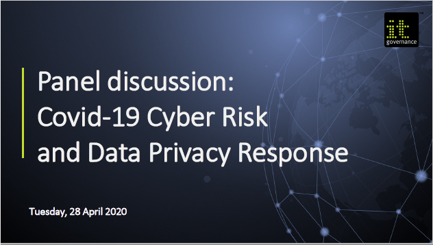 Online panel discussion – COVID-19 Cyber Risk and Data Privacy Response